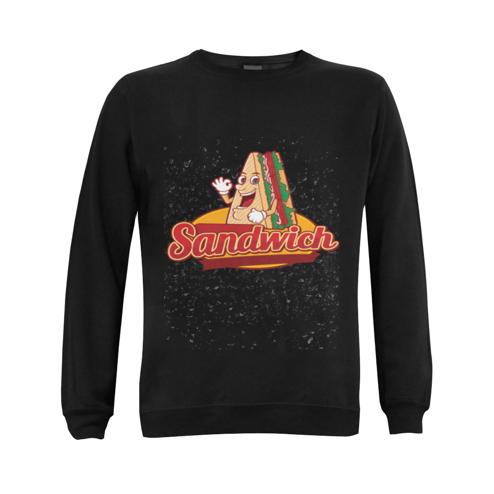sandwich Gildan Crewneck Sweatshirt(NEW) (Model H01)