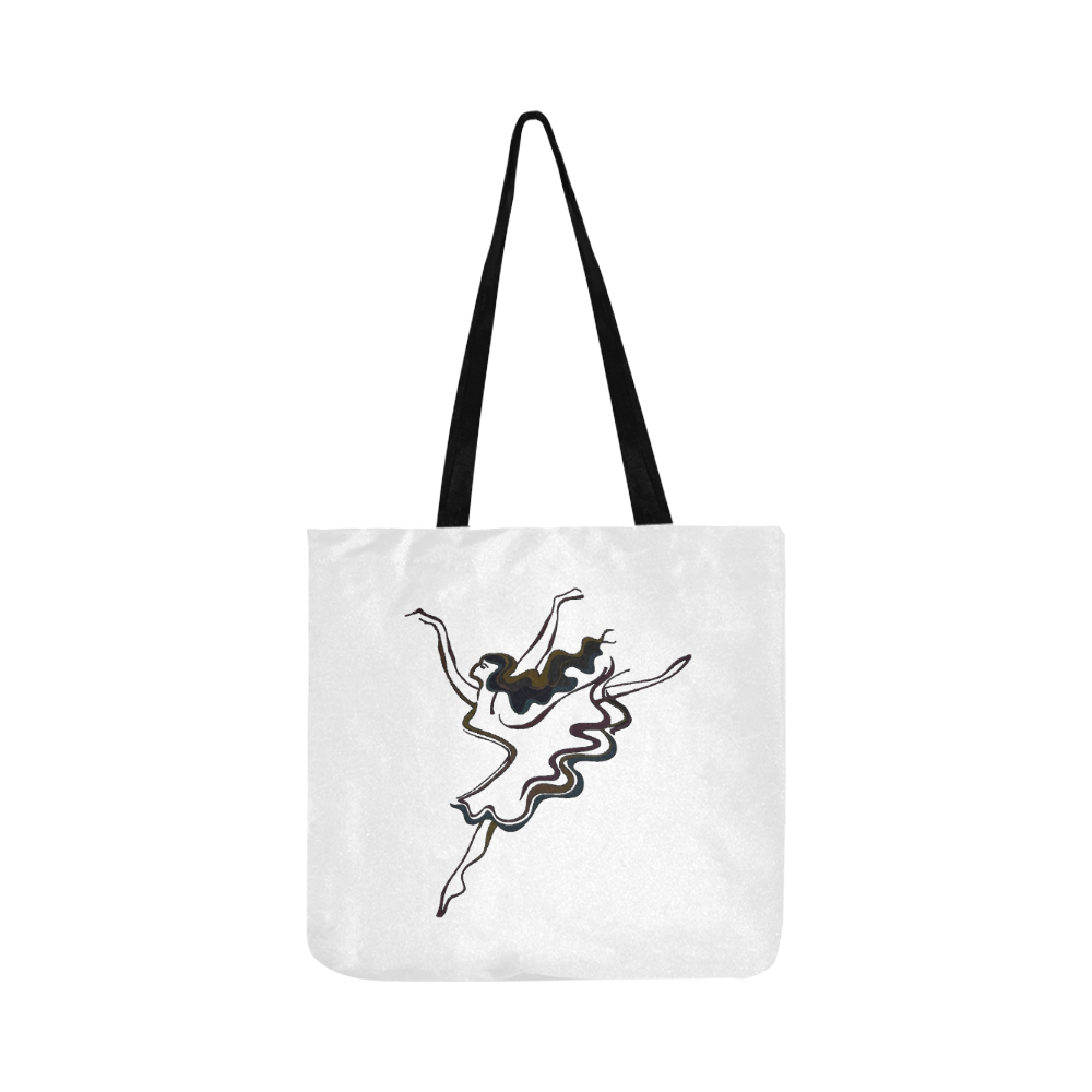 Ballerina Reusable Shopping Bag Model 1660 (Two sides)