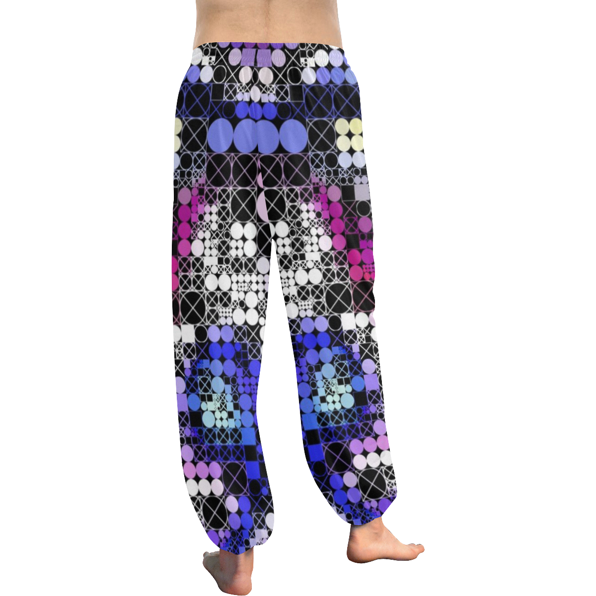 funny mix of shapes  by JamColors Women's All Over Print Harem Pants (Model L18)
