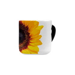 Sunny Sunflower - The Nature Is Shining Heart-shaped Morphing Mug