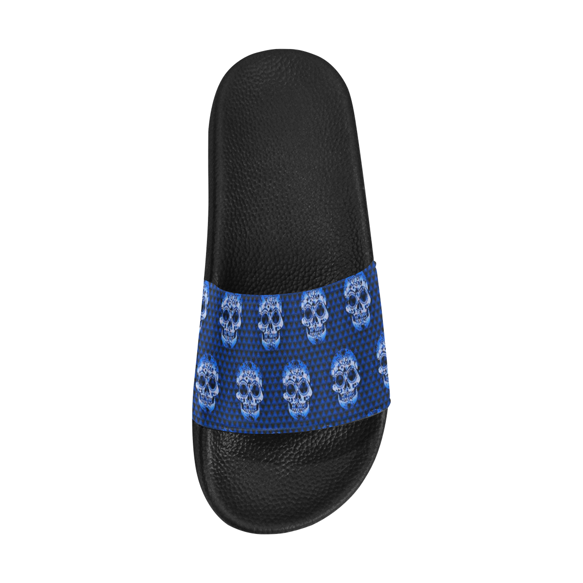 Skull pattern 517 E by JamColors Women's Slide Sandals (Model 057)