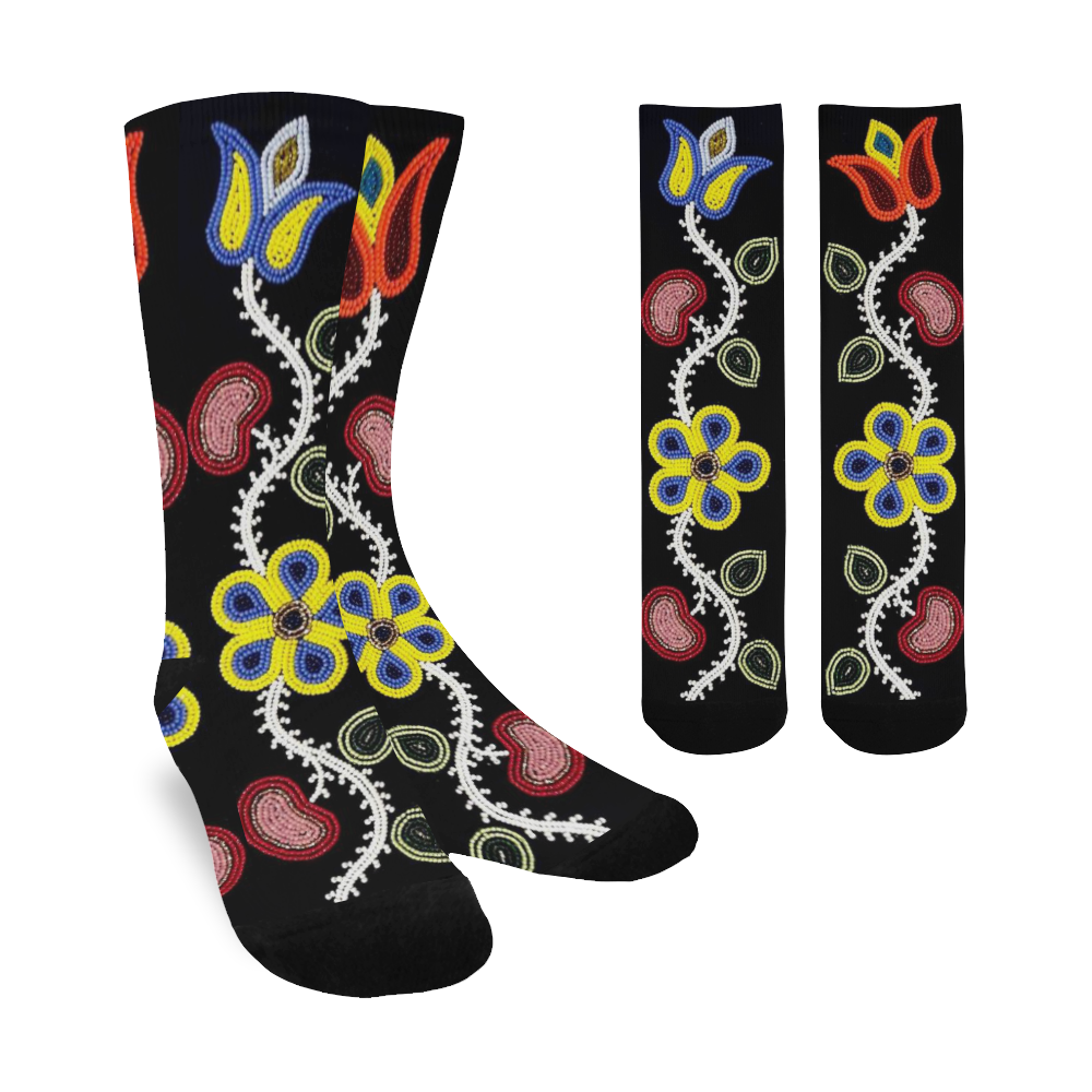 floral Trouser Socks