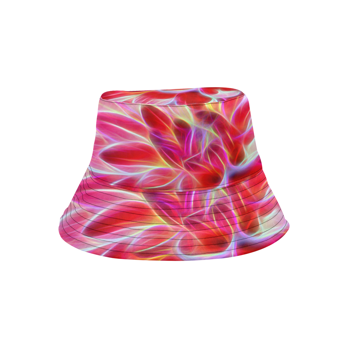 Pink Chrysanthemum Topaz All Over Print Bucket Hat