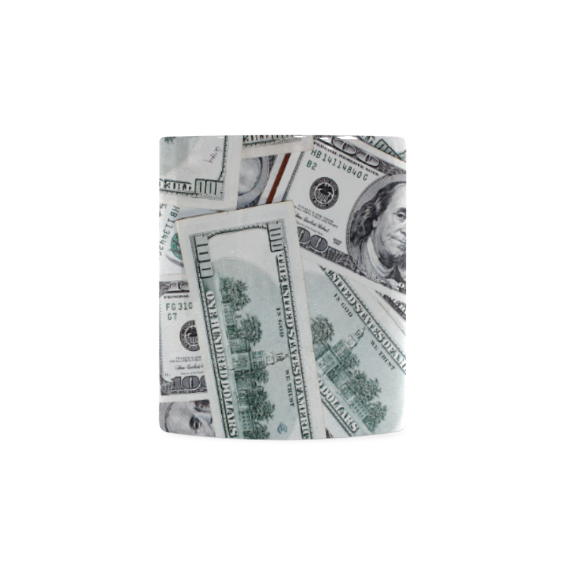 Cash Money / Hundred Dollar Bills White Mug(11OZ)