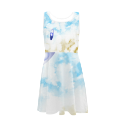 Love Blue Girls' Sleeveless Sundress (Model D56)