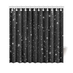 Stars in the Universe Shower Curtain 69"x70"