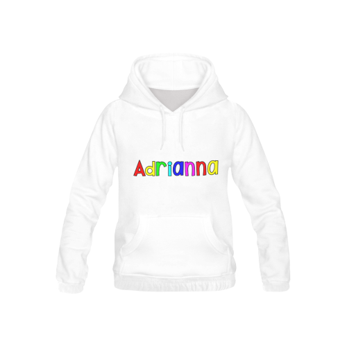 Adrianna - letter rainbow All Over Print Hoodie for Kid (USA Size) (Model H13)