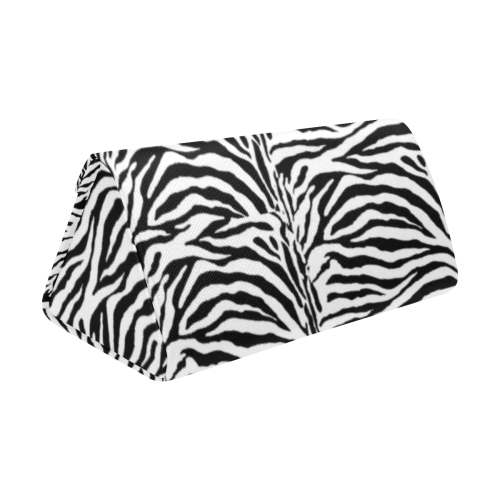 Zebra Pattern Custom Foldable Glasses Case