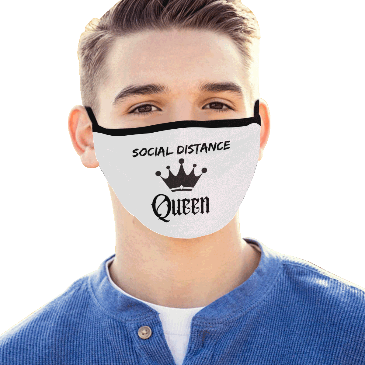 Social Distance Queen Face Mask Final Mouth Mask