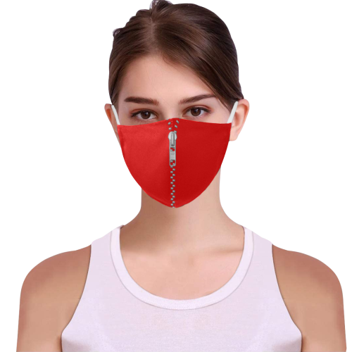 ZIPPER ONE 3D Mouth Mask with Drawstring (30 Filters Included) (Model M04) (Non-medical Products)