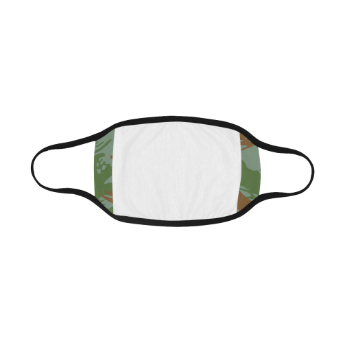 navy camouflage Mouth Mask