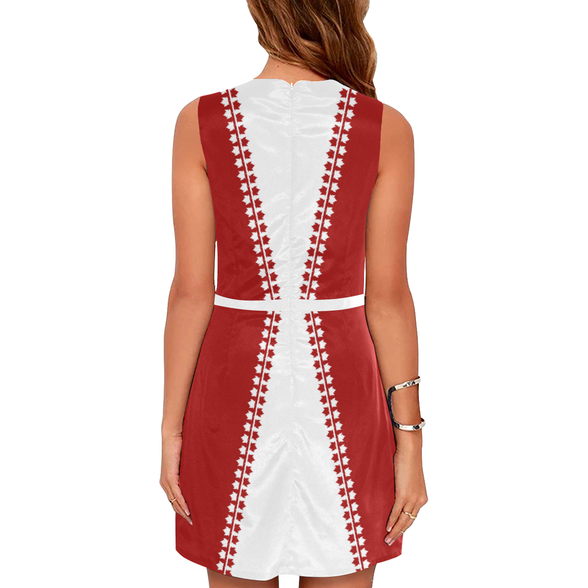 Classic Canada Dresses Eos Women's Sleeveless Dress (Model D01)