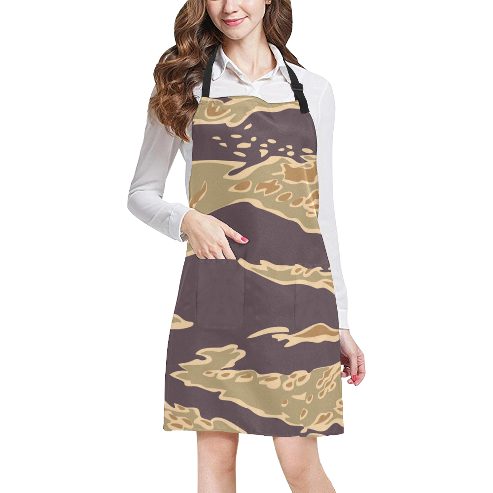 Camo Pattern All Over Print Apron