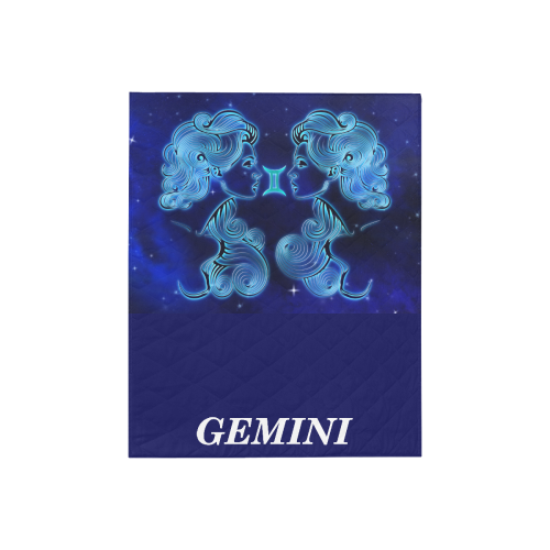 Gemini design Quilt 40"x50"