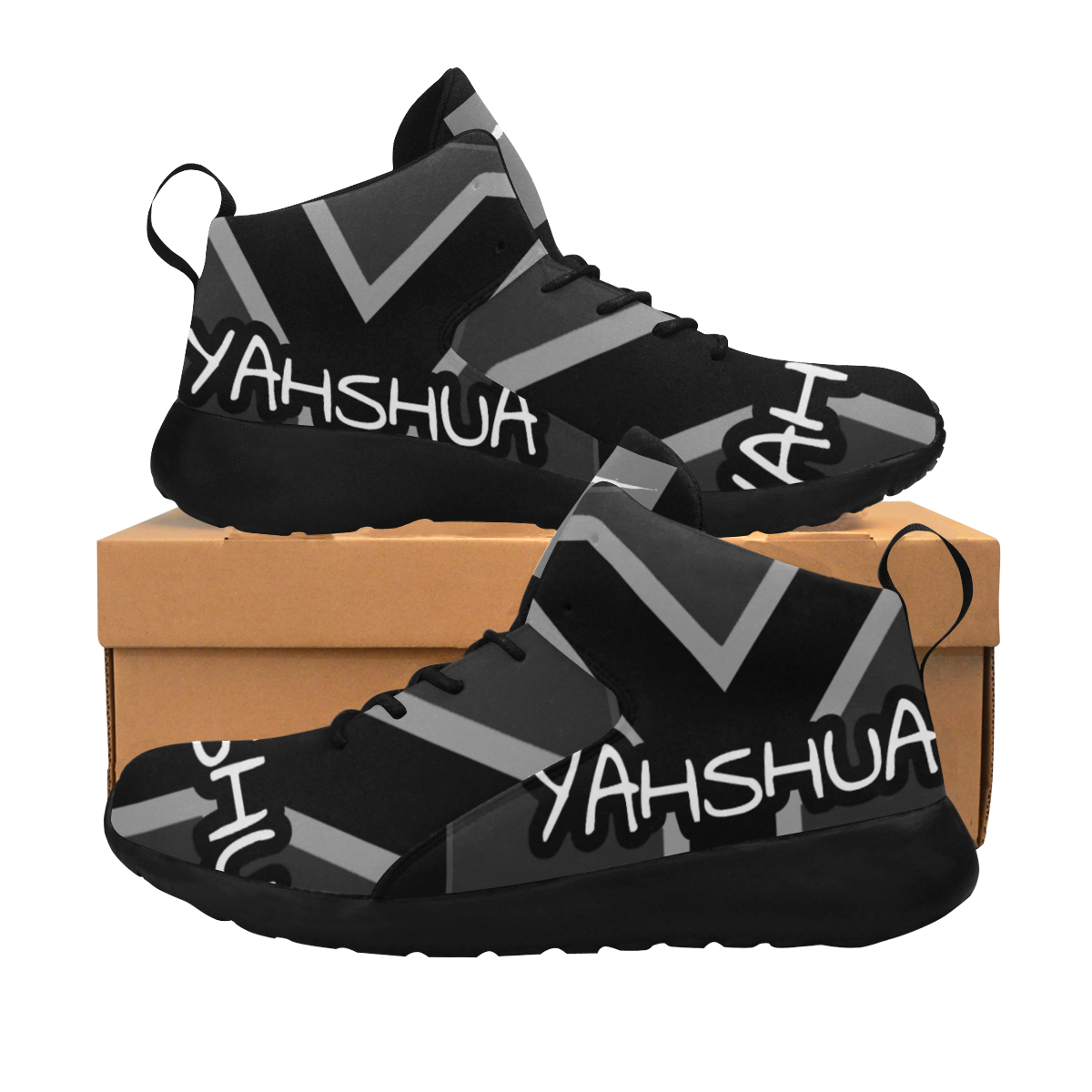 Yah infinity Black Men's Chukka Training Shoes (Model 57502)