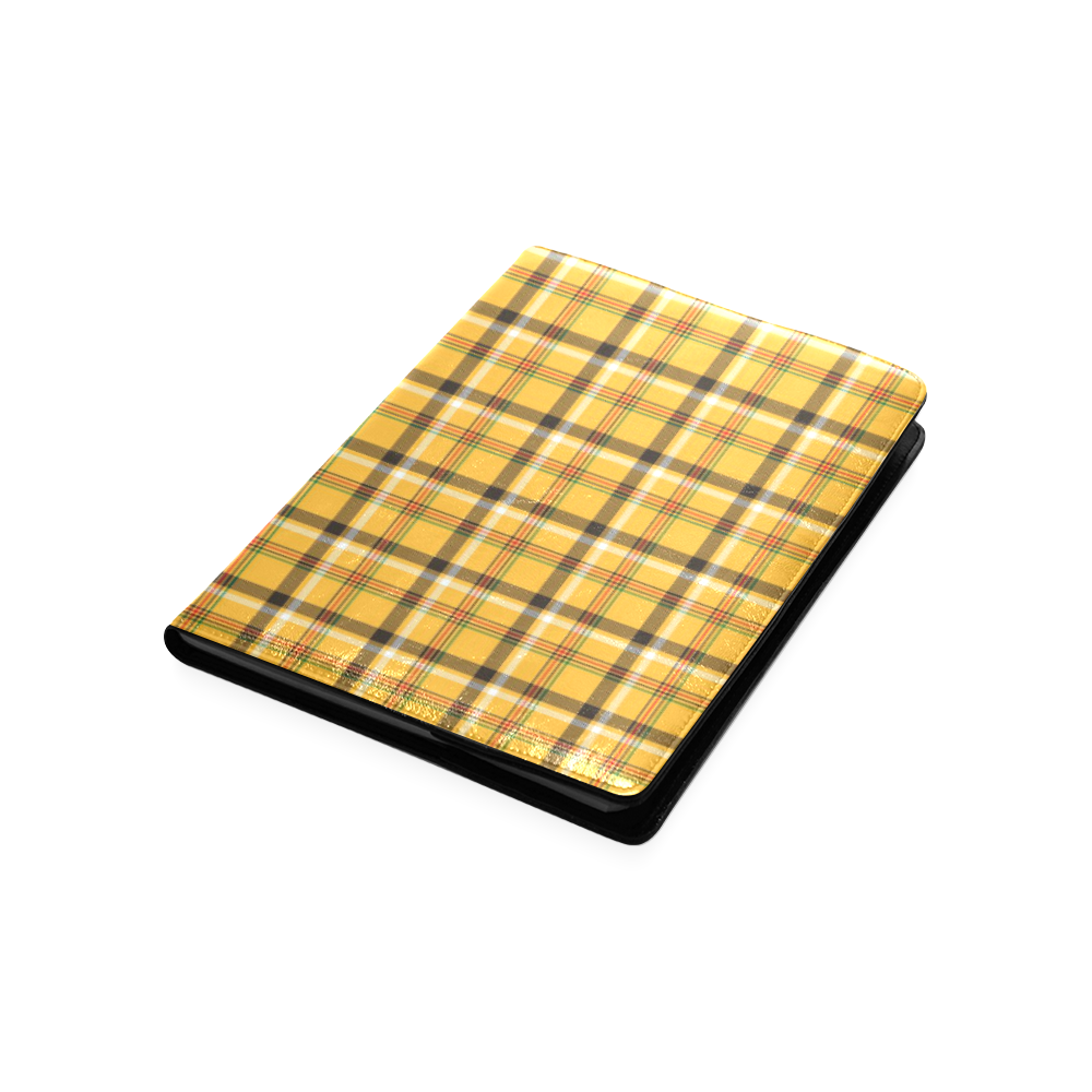 Yellow Tartan (Plaid) Custom NoteBook B5