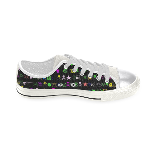 emo4 Women's Classic Canvas Shoes (Model 018)