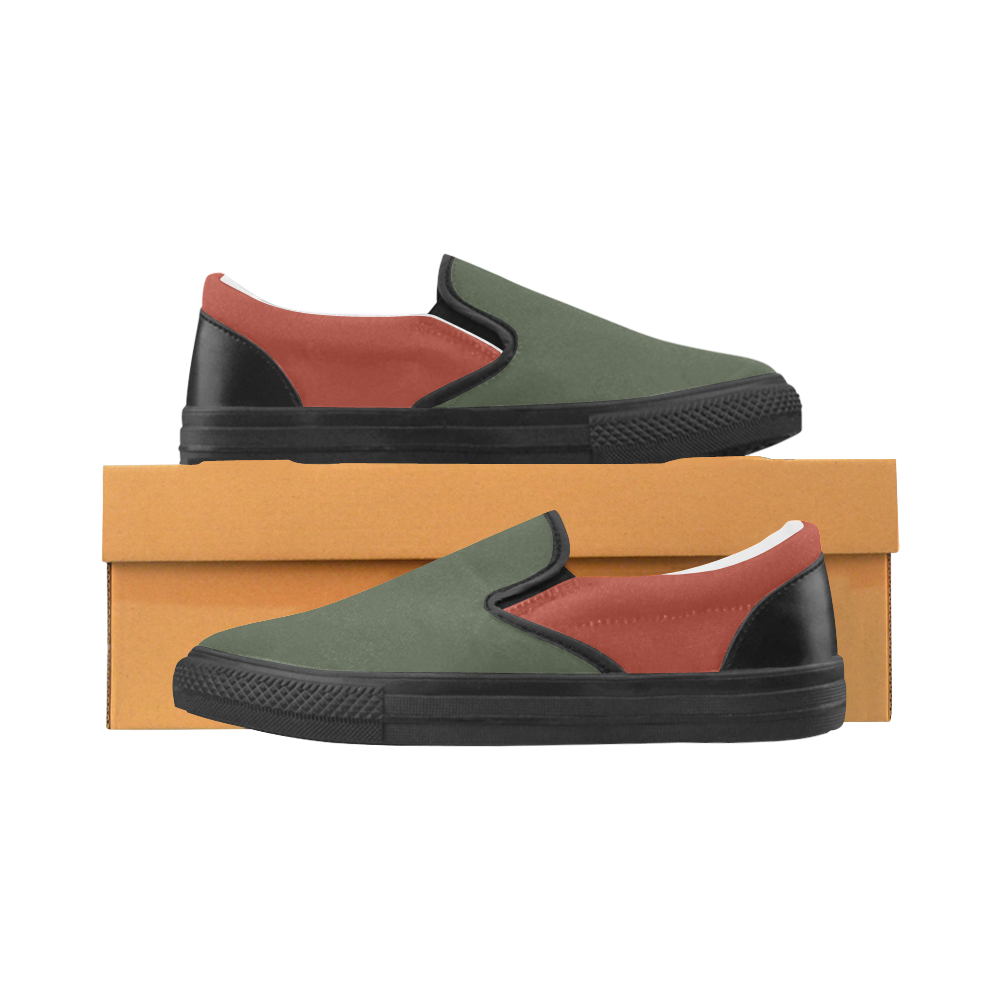 31 Men's Slip-on Canvas Shoes (Model 019)