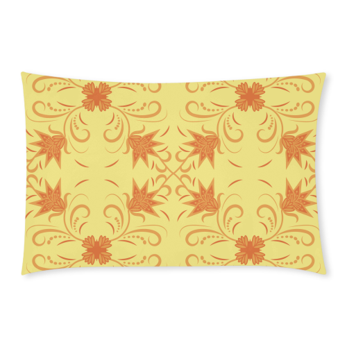 Yellow damask 3-Piece Bedding Set