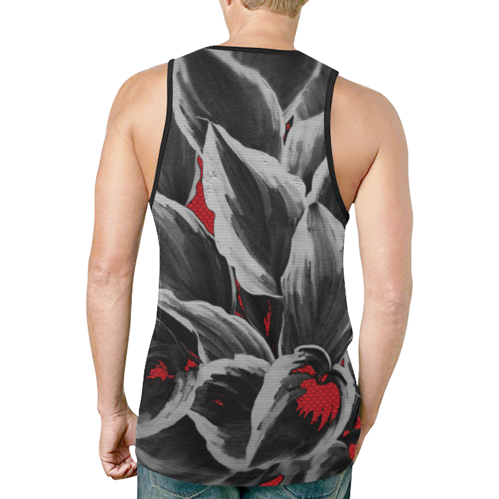 leafs_abstract TRY2 18 New All Over Print Tank Top for Men (Model T46)