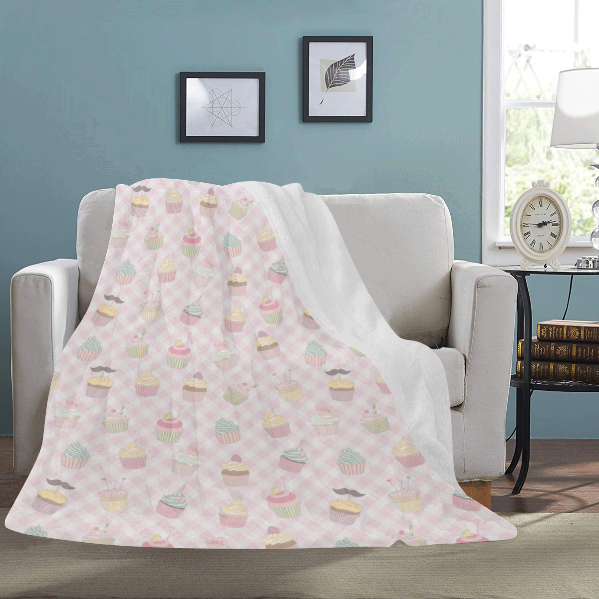 Cupcakes Ultra-Soft Micro Fleece Blanket 54''x70''