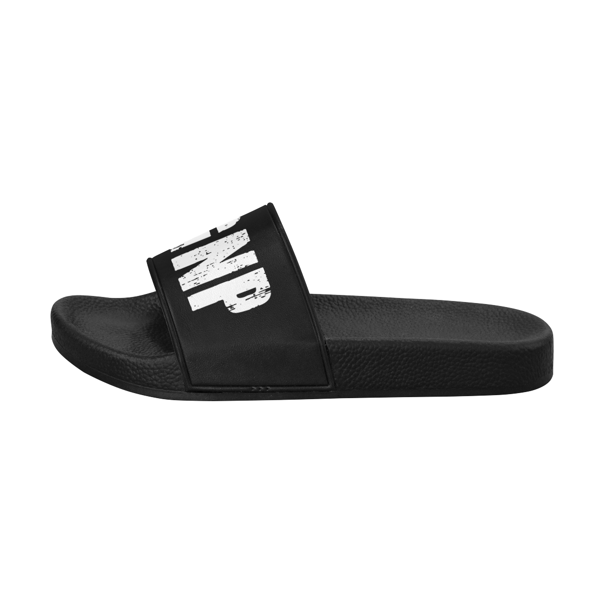 BLACK Men's Slide Sandals (Model 057)