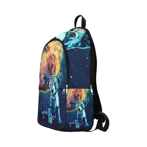 SpaceDoggo Backpack Fabric Backpack for Adult (Model 1659)