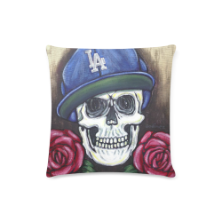 To live & Die in LA Custom Zippered Pillow Case 16"x16" (one side)