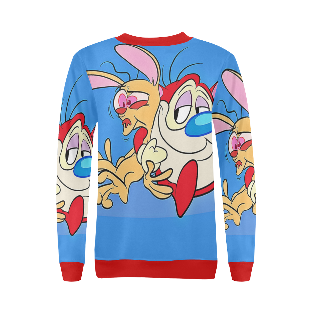 friends All Over Print Crewneck Sweatshirt for Women (Model H18)