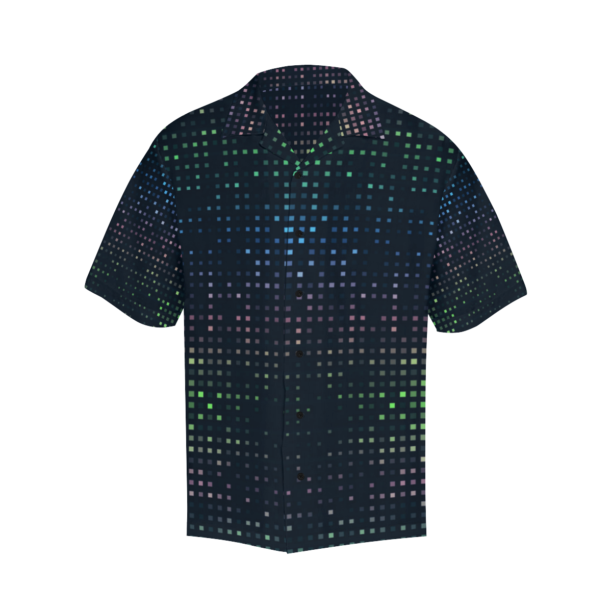 Prismic Rainbow Hawaiian Shirt (Model T58)