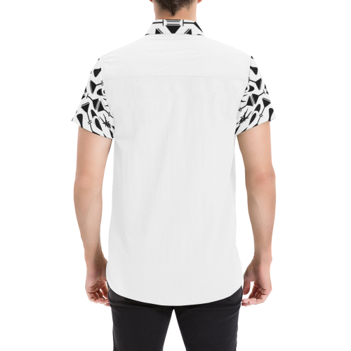 random Men's All Over Print Short Sleeve Shirt/Large Size (Model T53)