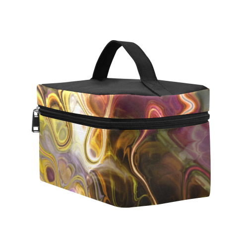 Colorful Marble Design Lunch Bag/Large (Model 1658)
