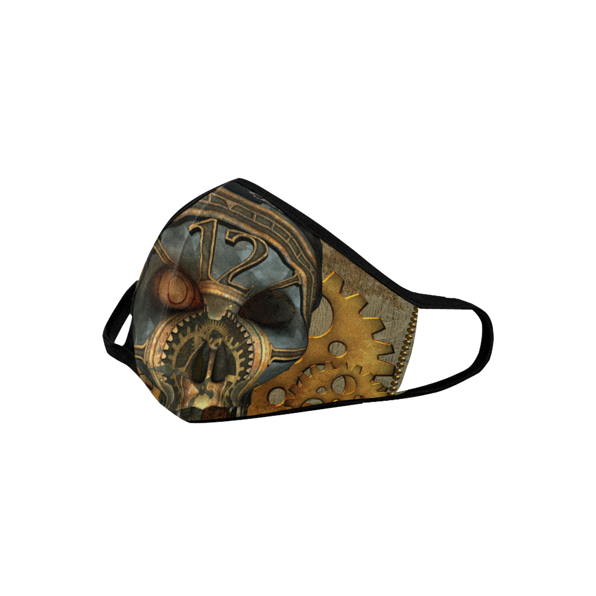 Awesome steampunk skull Mouth Mask