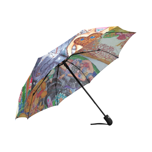 Triptic Auto-Foldable Umbrella (Model U04)