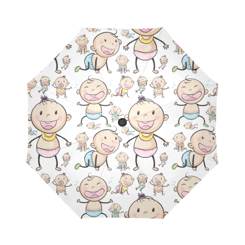 Cute Baby Auto-Foldable Umbrella (Model U04)
