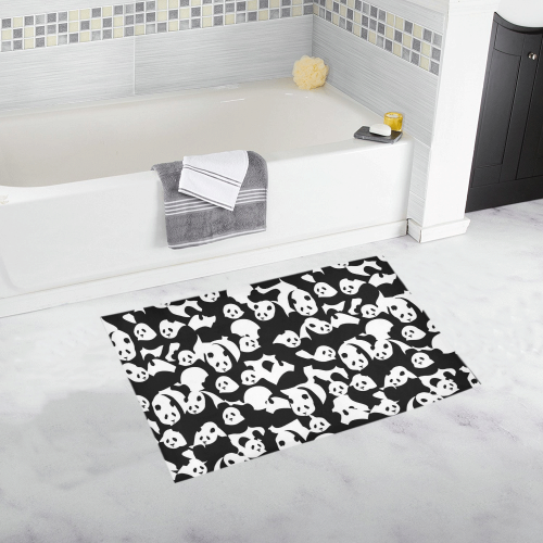 Panda Pattern Bath Rug 20''x 32''