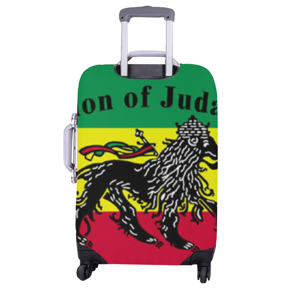 RASTA LION OF JUDAH Luggage Cover/Large 26"-28"