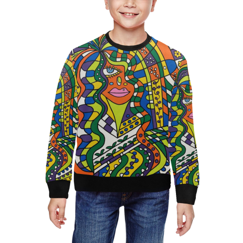 Enchantment All Over Print Crewneck Sweatshirt for Kids (Model H29)