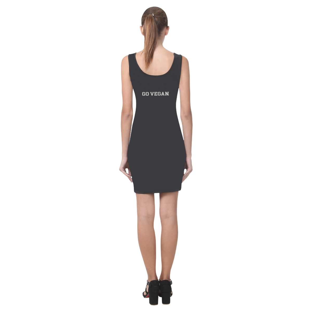 Friends Not Food (Go Vegan) Medea Vest Dress (Model D06)