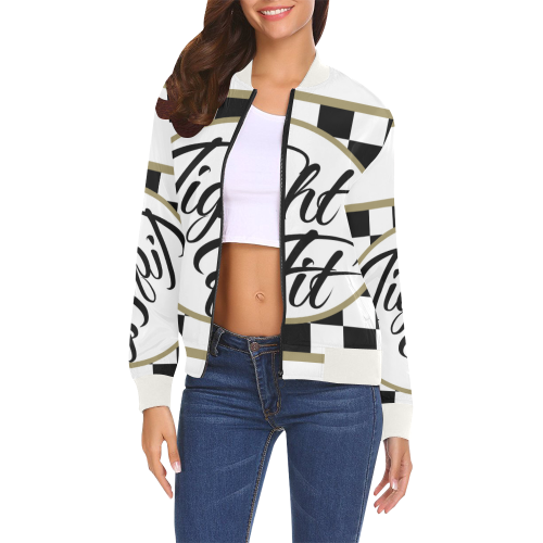 LOCK - MAY 13 - 2019 R4 All Over Print Bomber Jacket for Women (Model H19)