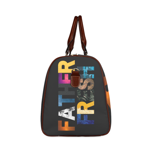 FF Minimalist Black Waterproof Travel Bag/Large (Model 1639)