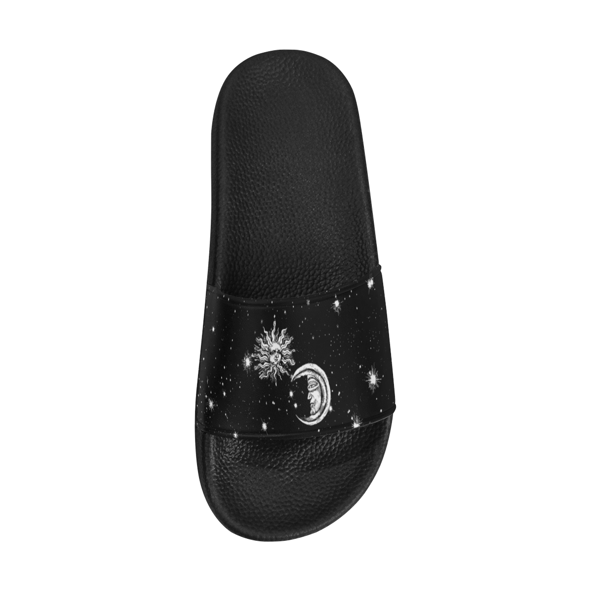 Mystic Stars, Moon and Sun Women's Slide Sandals (Model 057)