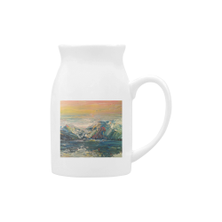 Mountains painting Milk Cup (Large) 450ml