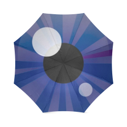 Monster Eye Ball Blacklight Foldable Umbrella (Model U01)