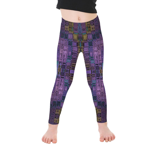 Expand Your Mind Kid's Ankle Length Leggings (Model L06)