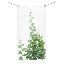 Vines, climbing plant watercolor Bath Towel 30"x56"