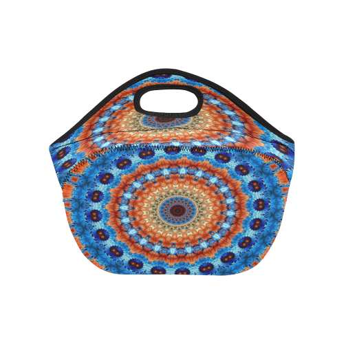 Kaleidoscope Neoprene Lunch Bag/Small (Model 1669)