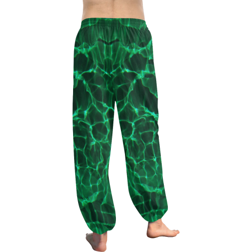green dive Women's All Over Print Harem Pants (Model L18)