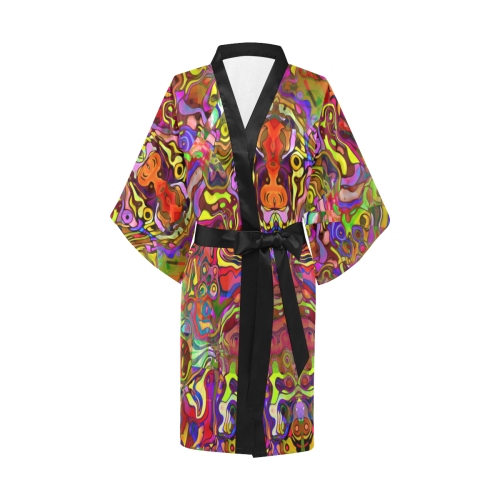 trippy Kimono Robe