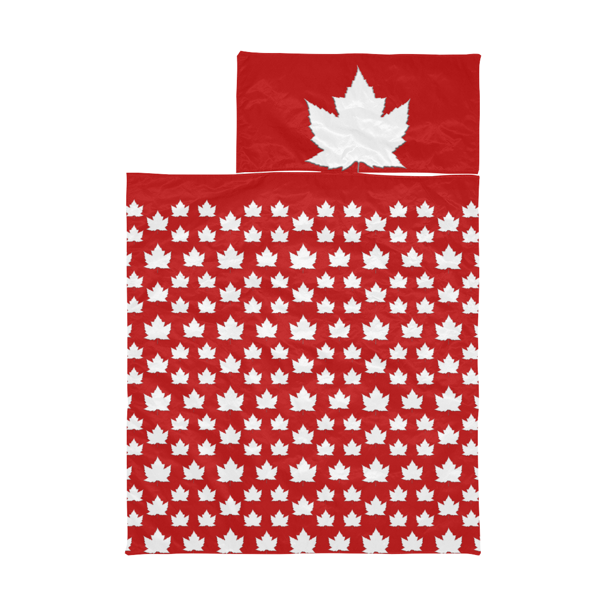 Canada Maple Leaf Souvenir Kids' Sleeping Bag